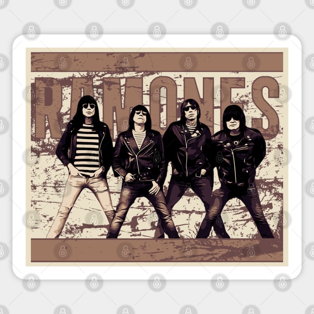 RAMONES Sticker by Degiab